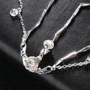 Tiara Feminina de Corrente Com Cristais Maria Brazil