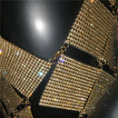 Conjunto Geométrico Strass Cristal