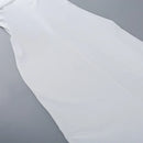 Vestido Ombro A Ombro Com Fenda Branco