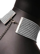 Vestido Curto De Lantejoulas Gola Halter Dourado