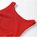 Vestido Curto Sem Manga Com Babados Em Cetim Preto