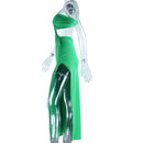 Vestido Longo Assimétrico Um Ombro Só Verde