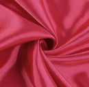 Vestido Longo De Cetim Um Ombro Só Com Fenda Vermelho