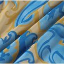 Vestido Longo Estampado Com Franjas