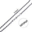 Corrente de Aço Inoxidável Texturizada