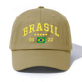 Boné Feminino Ajustável Com Logo Do Brasil Em Várias Cores