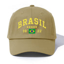Boné Feminino Ajustável Com Logo Do Brasil Em Várias Cores