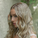 Tiara Feminina de Corrente Com Cristais Maria Brazil