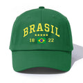 Boné Feminino Ajustável Com Logo Do Brasil Em Várias Cores