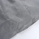 Vestido Curto Tomara Que Caia Com Brilho Cinza Escuro