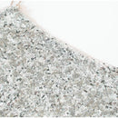 Vestido Midi De Paetês Alça Fina Prata