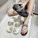 Papete Plataforma Borboleta Com Strass