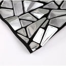 Vestido Curto Gola Halter Metalizado