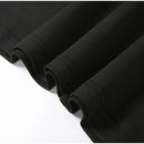 Vestido Longo Cauda Drapeada Alça Fina Preto