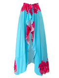 Conjunto Maiô + Pareô Estampa Floral
