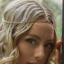 Tiara Feminina de Corrente Com Cristais Maria Brazil