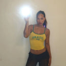 Blusa Curta Feminina De Alcinha Com Estampa Do Brasil