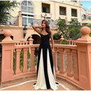 Vestido Longo Alça Fina Caimento Leve e Fluído Preto