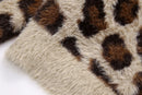 Cardigan Felpudo Estampa Animal Print Oncinha