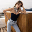 Blusa em Tricô Tomara Que Caia Preto