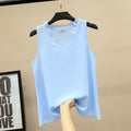 Blusa Regata De Chiffon Colors