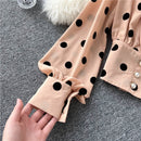 Blusa Manga Comprida Estampa Bolinha