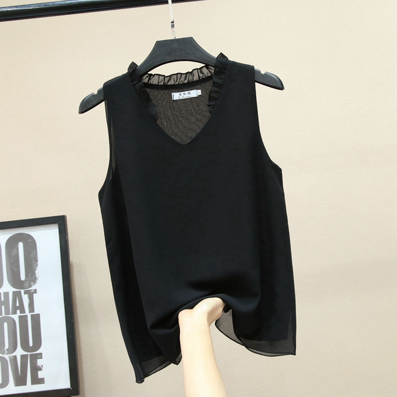 Blusa Regata De Chiffon Colors