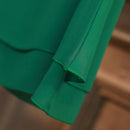 Blusa Regata Com Babados Chiffon