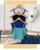 Top Cropped Lenço Estampado