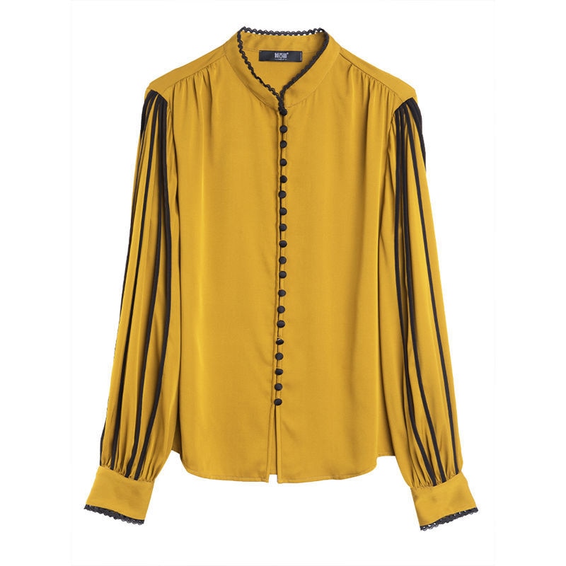 Blusa Manga Comprida Amarela