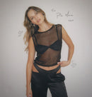 Cropped Regata Metalizado