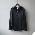 Camisa Manga Longa De Seda