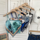 Top Cropped Lenço Estampado