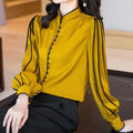 Blusa Manga Comprida Amarela