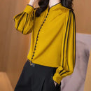 Blusa Manga Comprida Amarela